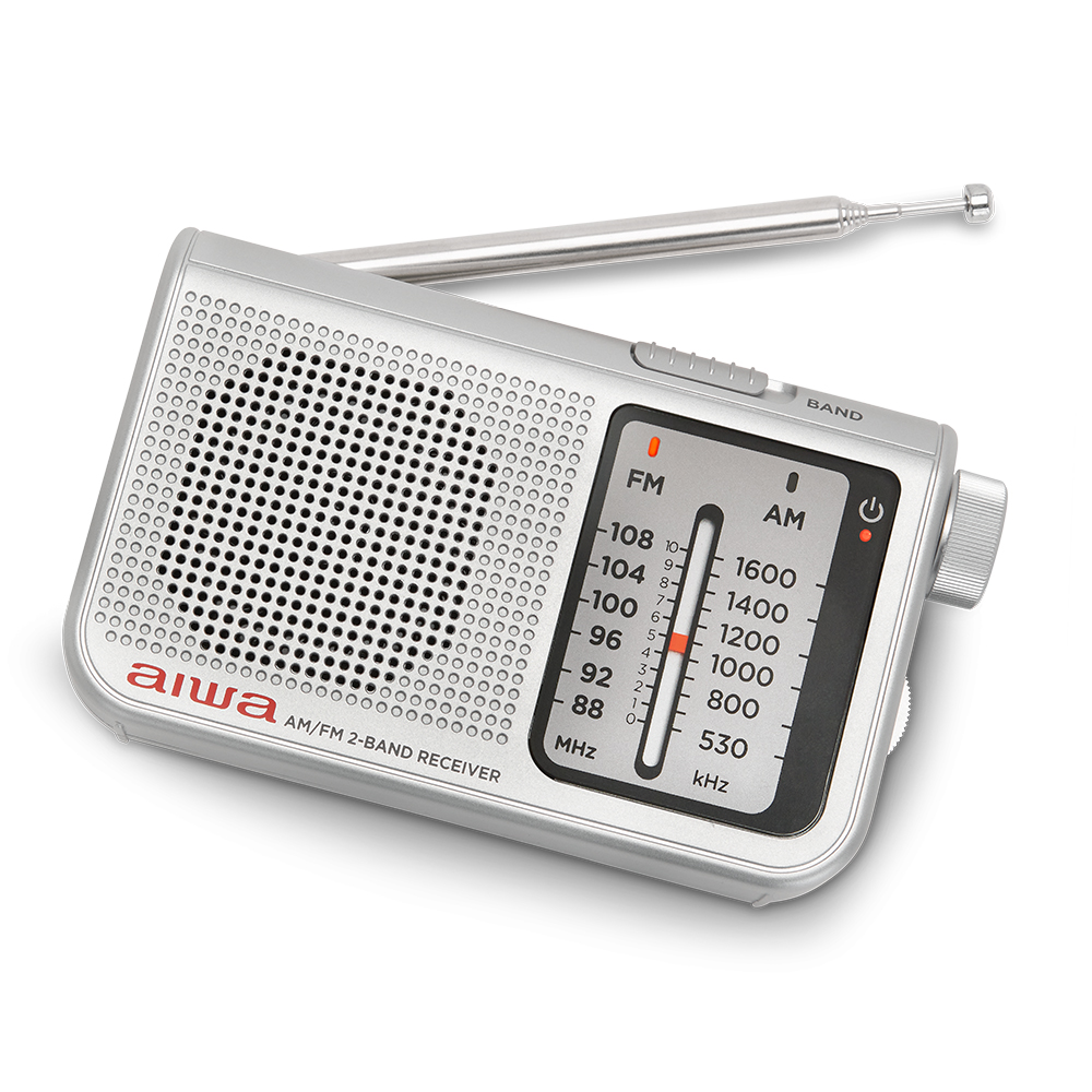 RS-55/RD Radio tascabile, con audio alta definizione, doppio Tuner analogico AM/FM