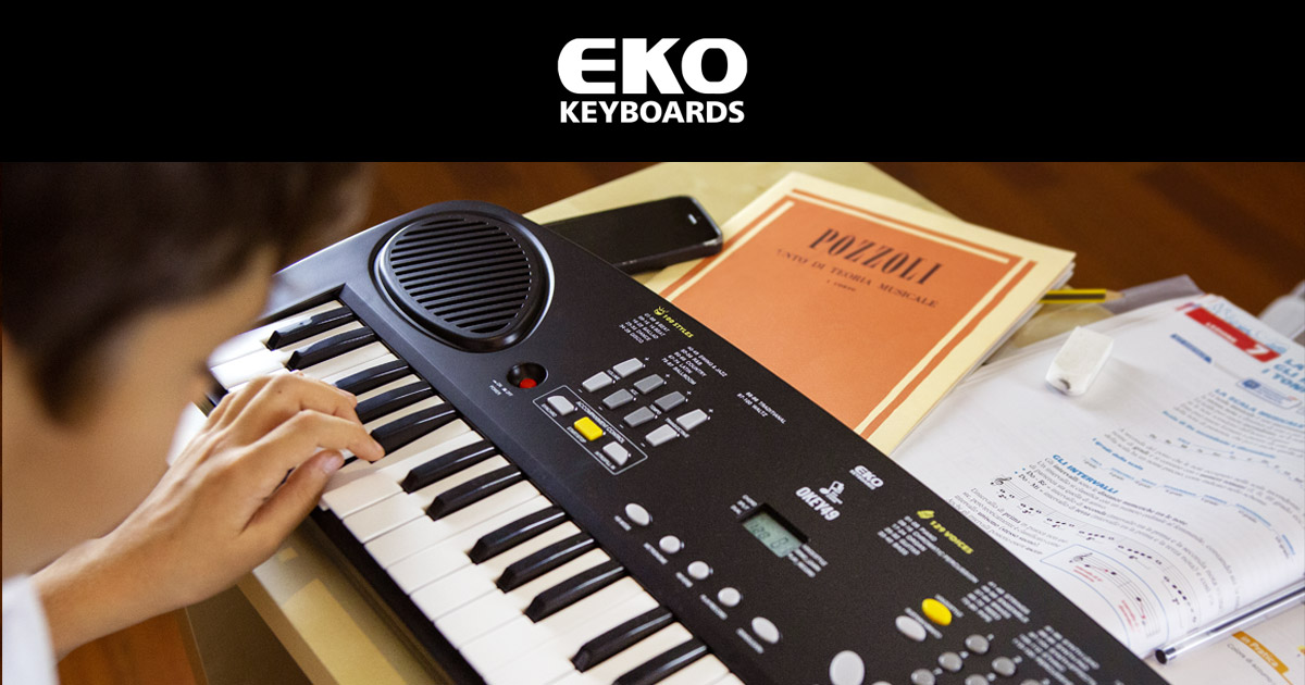 Eko Keyboards: tastiere con suoni e basi musicali per cominciare a suonare