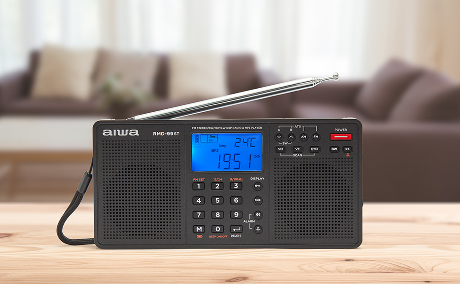 RMD-99ST Radio multibanda ti mette in contatto con il mondo intero! 