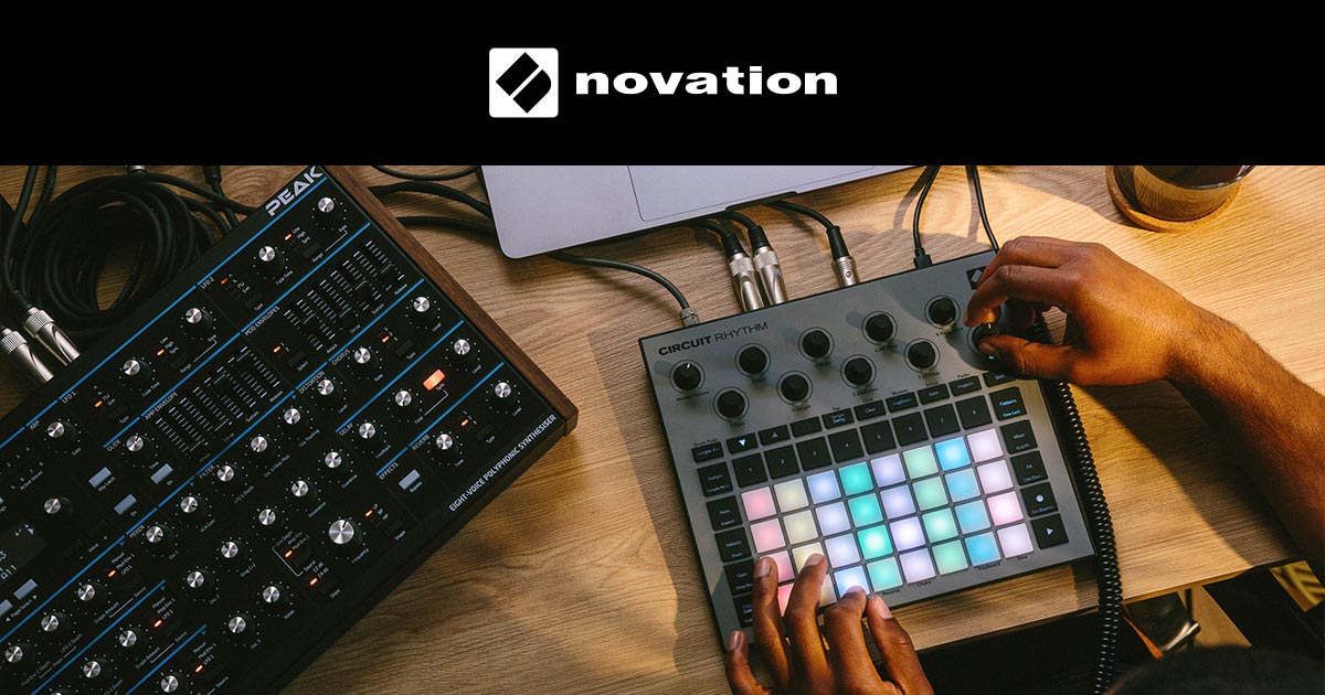 I synth e i MIDI USB Controller Novation sono distribuiti in Italia dalla Algam EKO