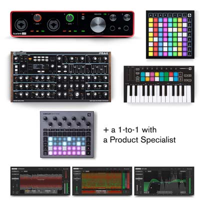 Focusrite 10 anni di Scarlett: 2° giorno di giveaway Electronic Producer Bundle