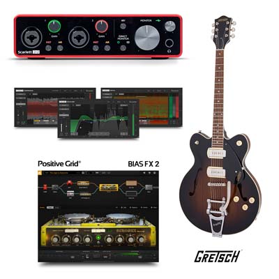 Focusrite 10 anni di Scarlett: 3° giorno di giveaway Ultimate Guitar Bundle