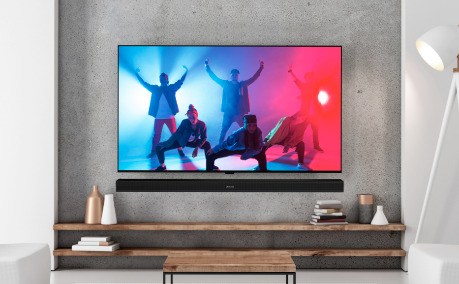 AIWA HE-888BT è un sistema d'altoparlanti audio per home cinema dalle dimensioni ultracompatte e dal design moderno