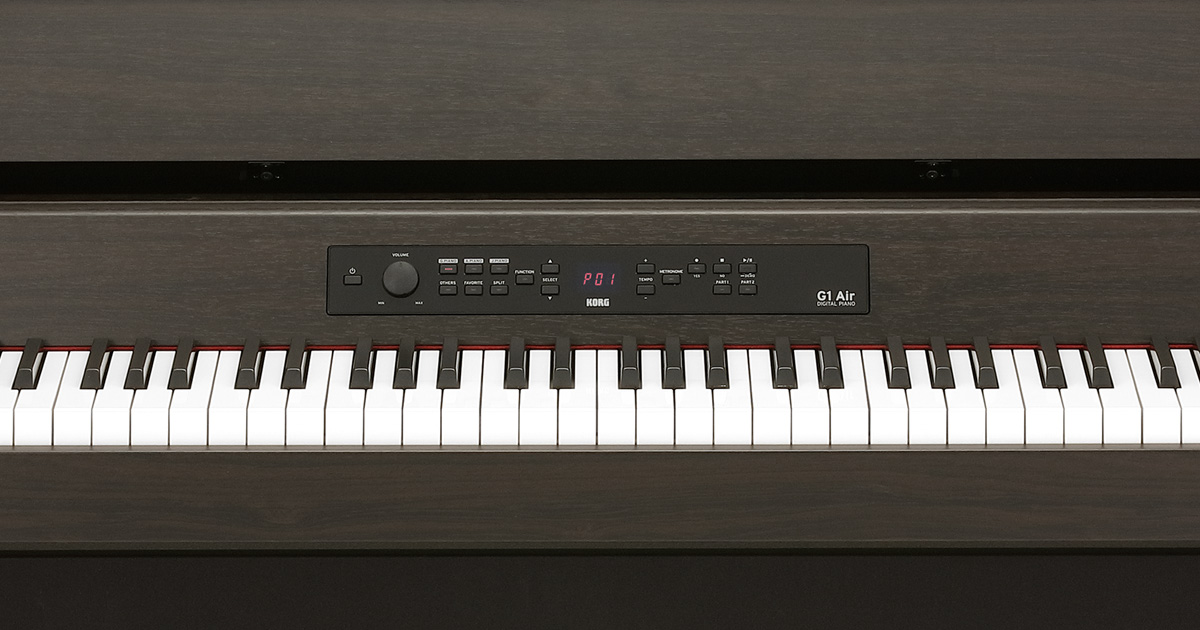 G1B-AIR BR utilizza il rinomato Keybed  88 tasti pesati RH3, lo stesso utilizzato con successo sulle tastiere professionali come la workstation Nautilus-88 o il piano Stage SV-2