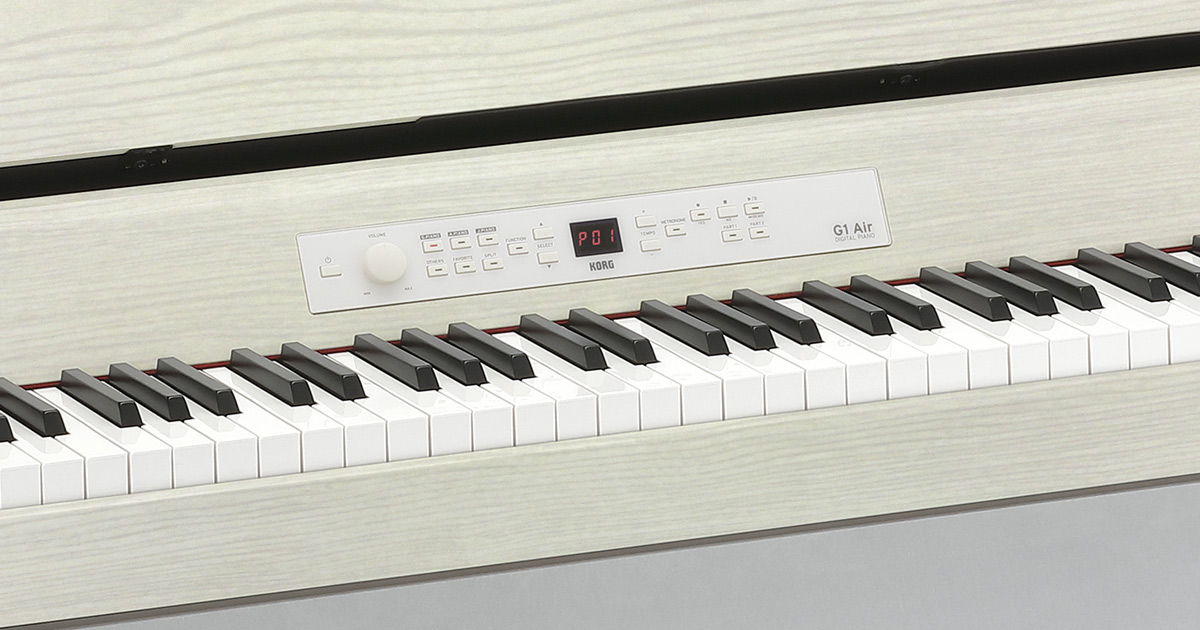 G1B-AIR BK utilizza il rinomato Keybed  88 tasti pesati RH3, lo stesso utilizzato con successo sulle tastiere professionali come la workstration Nautilus-88 o il piano Stage SV-2