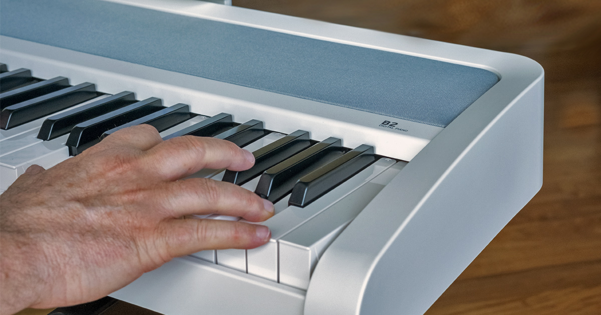 KORG B2-BK è lo strumento perfetto per la pratica e l’esecuzione pianistica, con la possibilità di scegliere il modello più adatto alle proprie esigenze. 