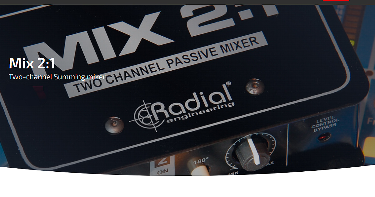 MIX 2:1™ Audio Combiner & Mixer a 2 Canali è un dispositivo tanto utile quanto semplice da usare; somma infatti passivamente due canali audio in uno. Questo consente di sommare facilmente le uscite stereo di un Mixer, di una scheda audio, di un dispositivo di riproduzione portatile mono, o Mixare due segnali insieme e bilanciandone i livelli di ingresso.