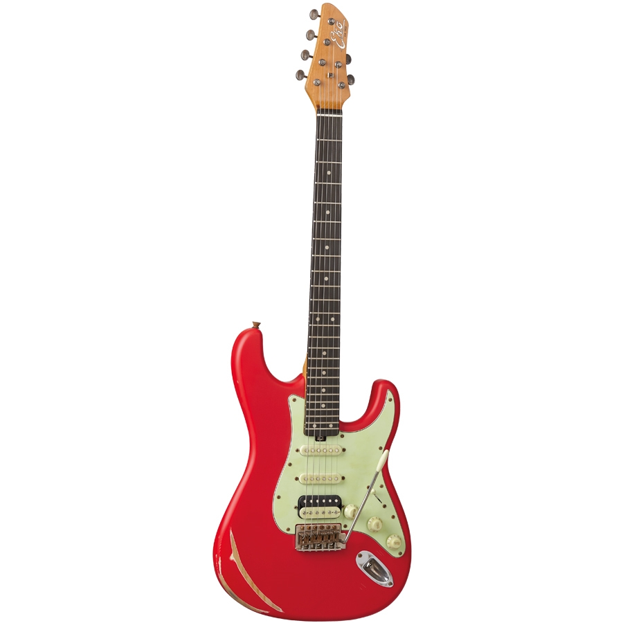 EKO GUITARS - AIRE RELIC FIESTA RED