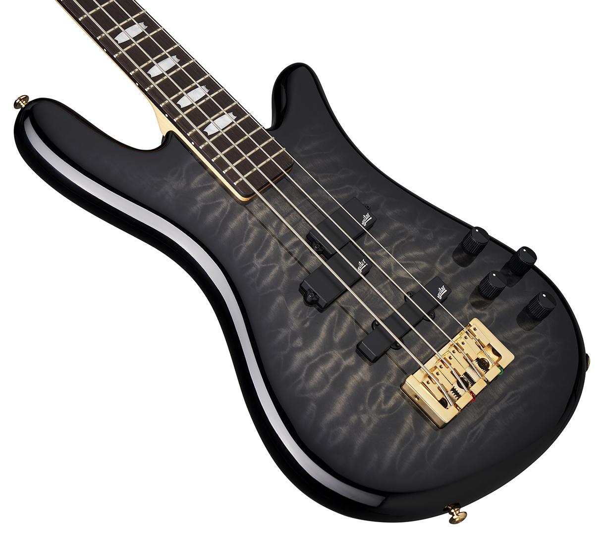 basso elettrico 4 corde NS-ICON Black Stain Gloss