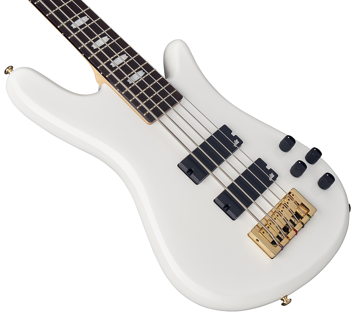 basso elettrico 5 corde NS-ICON White Gloss