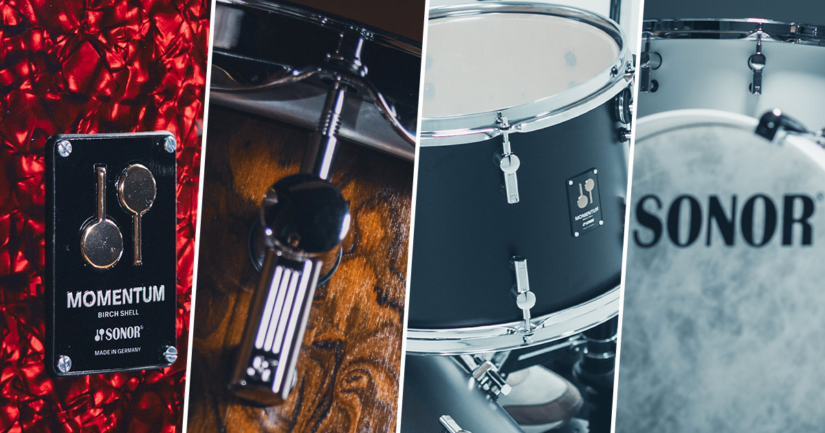 Serie Momentum, disponibile in quattro finiture: Red Pearl, Clifornia Burl, GT Black, Satin Pure White