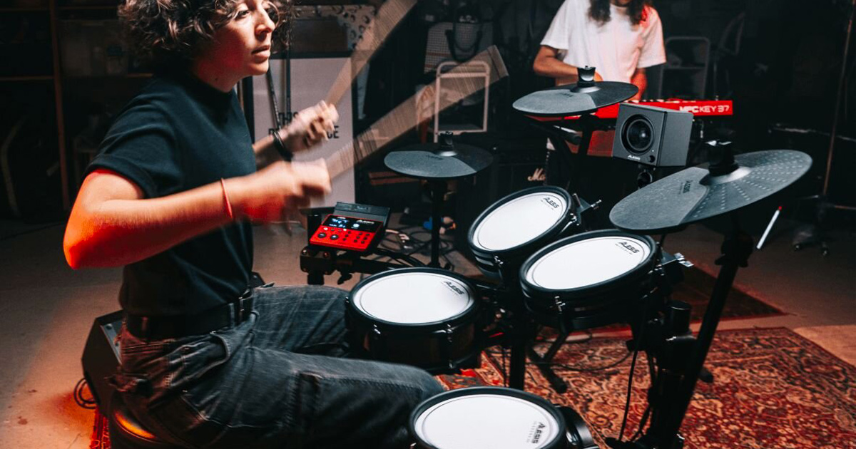 Alesis Nitro Amp è il drum monitor progettato per le batterie elettroniche Nitro Pro e Max.