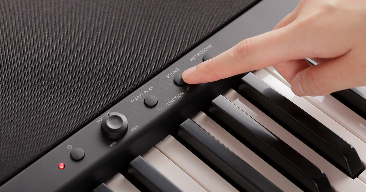 B2+ offre 12 suoni in totale che coprono una vasta gamma di generi musicali, come: cinque suoni di piano acustico d’alta qualità, piani elettrici, organi, clavicembali e archi. Tutti campionati con le tecniche più avanzate per riprodurre anche le sfumature timbriche più raffinate.