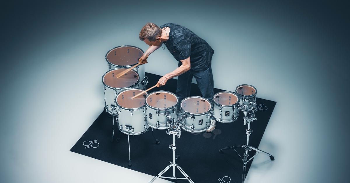 Sonor Momentum offre un'ampia scelta di misure dei tom, da 8 a 18 pollici