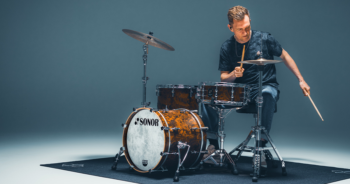 Sonor Momentum, finitura California Burl