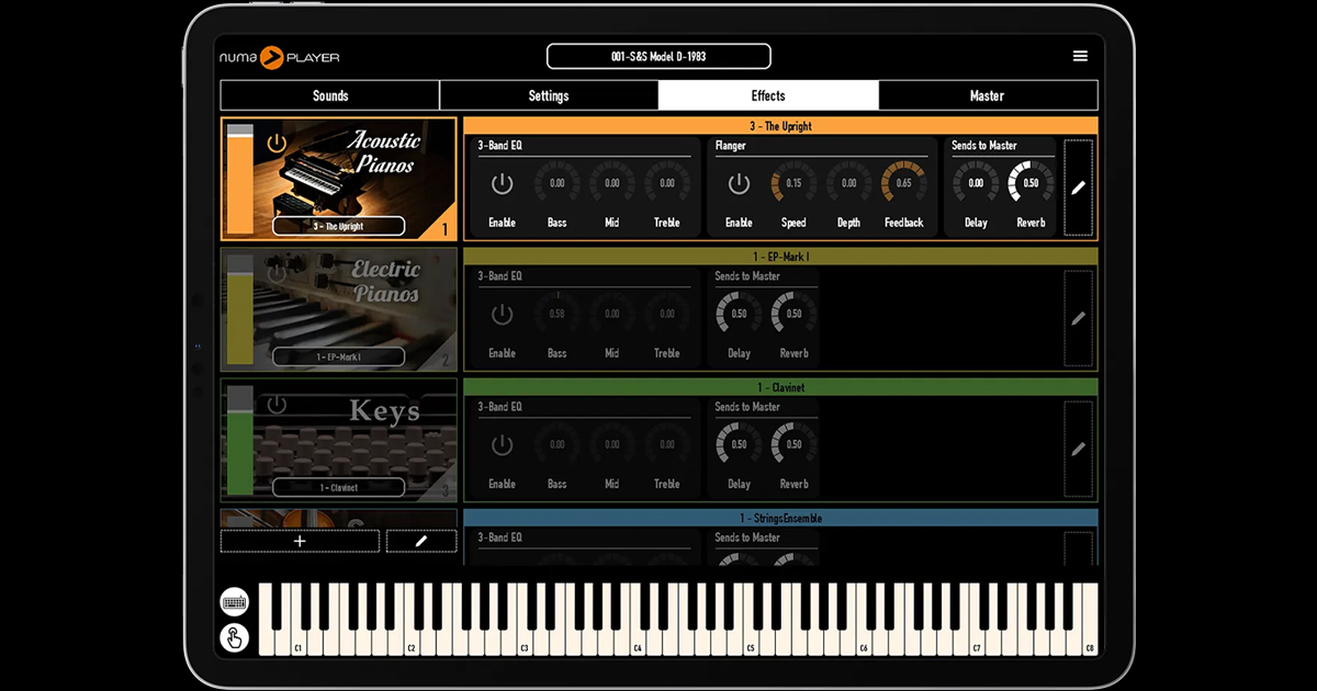 Numa Player 2.1.0 è un importante aggiornamento per questa App proprietaria Studiologic che introduce nuove funzioni, maggiore integrazione con la serie delle Master Keyboard SL MK2 e ottimizzazione delle prestazioni.