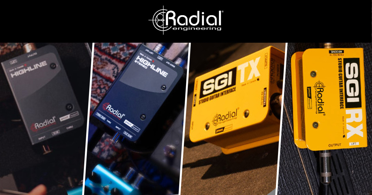 Con sede a Vancouver, British Columbia, Canada, Radial Engineering Ltd. è leader mondiale nella tecnologia delle interfacce audio ed effetti per chitarra ed è un importante fornitore di materiali acustici.