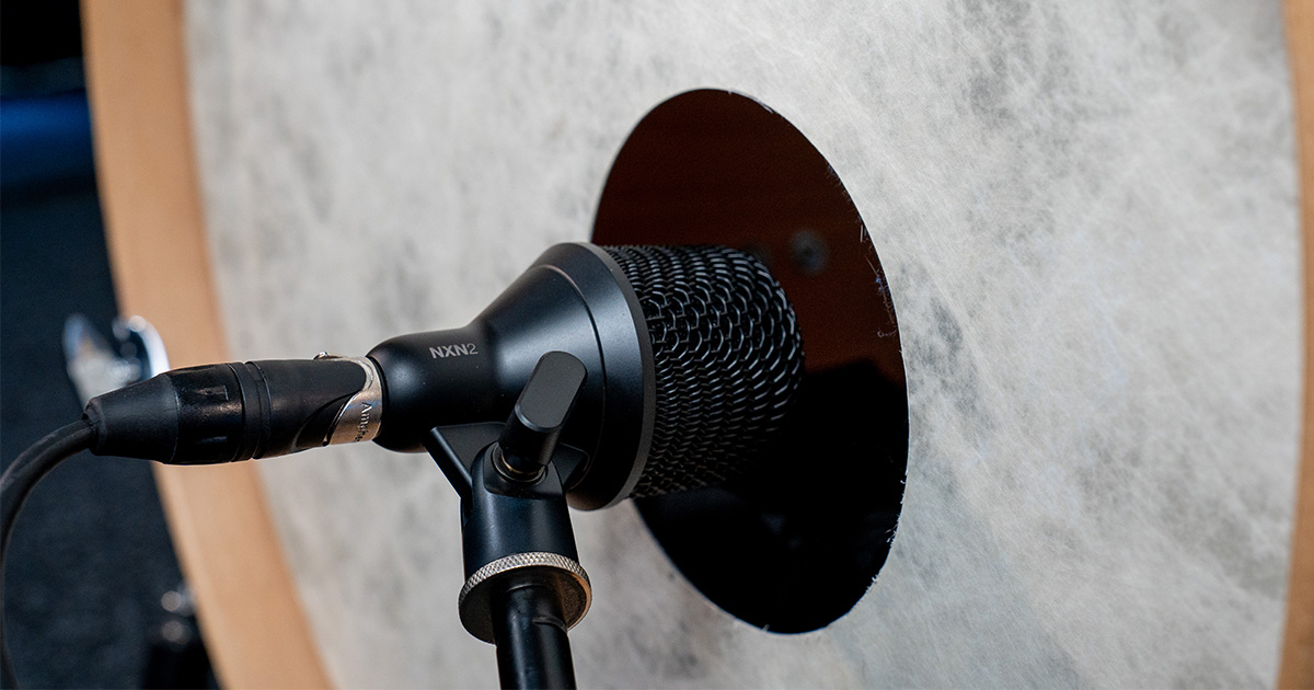 SHURE Nexadyne 2 o NXN2 è microfono dinamico supercardioide progettato per la ripresa microfonica della grancassa. 