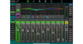Tramite l'app Qu-Pad abbiamo a disposizione tutti i controlli della superstrip e tutte le funzioni del mixer Tramite l'app Qu-Pad abbiamo a disposizione tutti i controlli della superstrip e tutte le funzioni del mixer