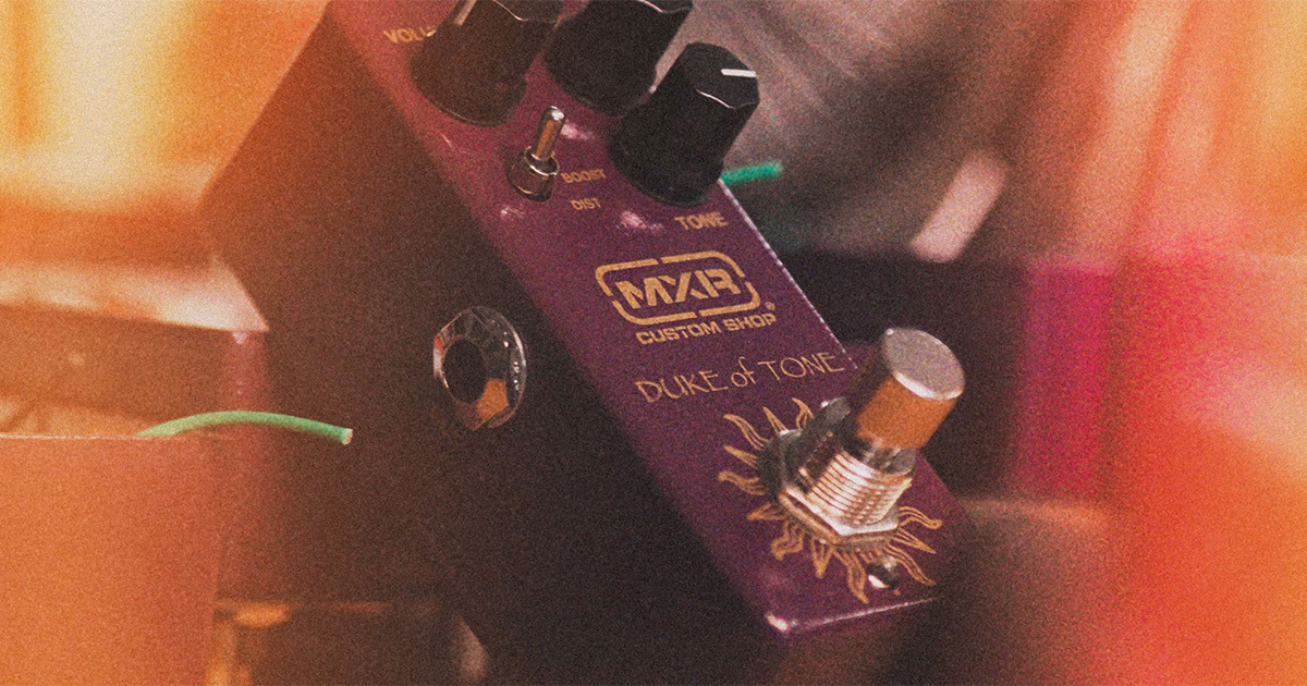 Il Duke of Tone è il frutto della collaborazione tra MXR e Analog Mike, il costruttore dei pedali Analog Man, ed è ispirato al Prince of Tone.