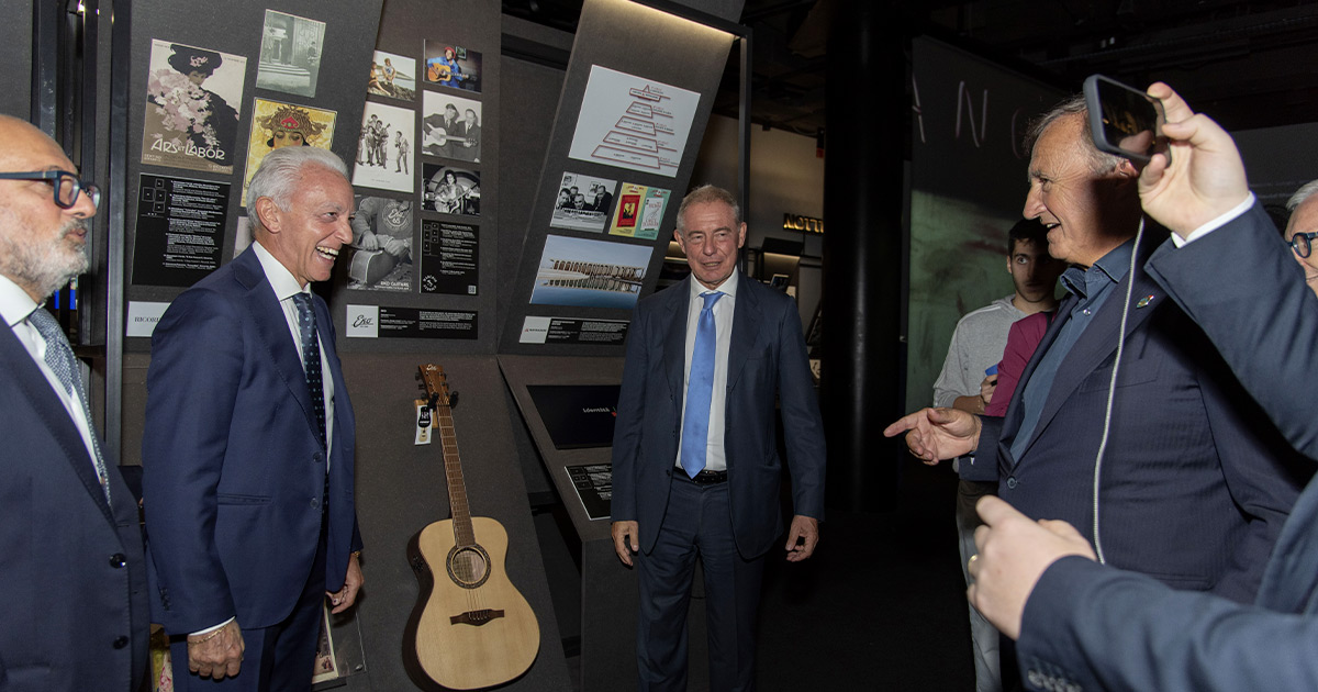 Scopri i dettagli dell'esposizione Eko Guitars a Identitalia 2025