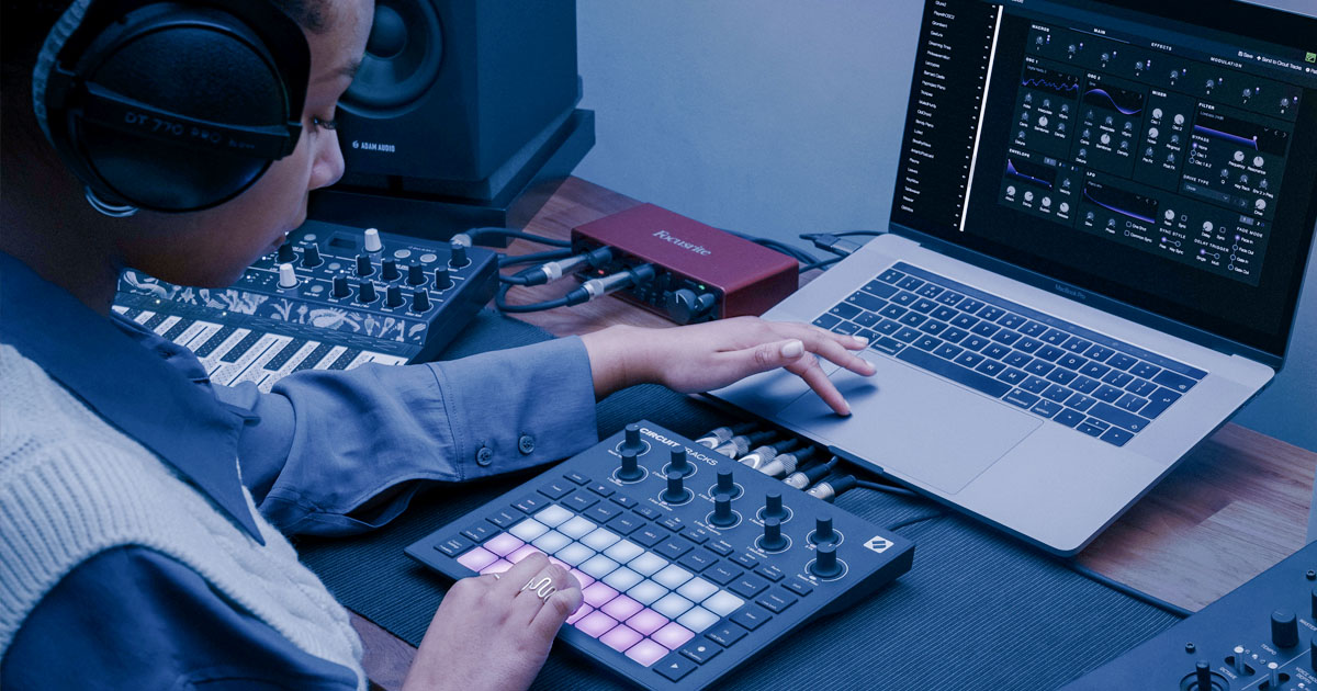 Le Groovebox Circuit della Novation distribuite in Italia dalla Algam EKO