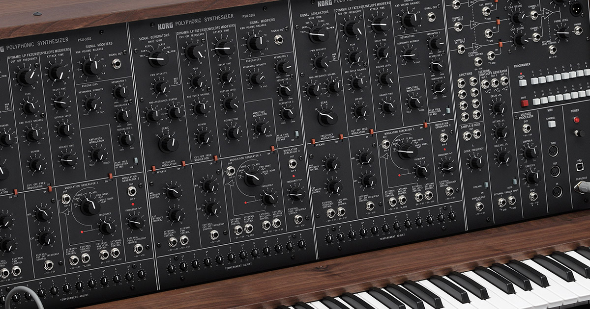 Scopri il nuovo synth PS-3300 FS di Korg presentato al NAMM 2024