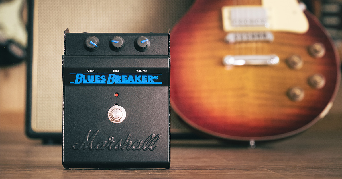 Il Bluesbreaker Reissue è una riproduzione fedele dello storico pedale originale, che si ispirava all'omonimo amplificatore Marshall del 1962 utilizzato da Eric Clapton.