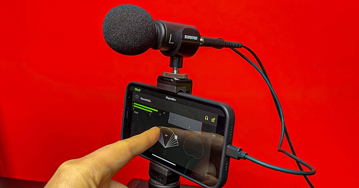 Shure MV88 e MV88+ sono microfoni stereo a condensatore per device iOS, Android e Computer Pc e Mac perfetti per i videomaker
