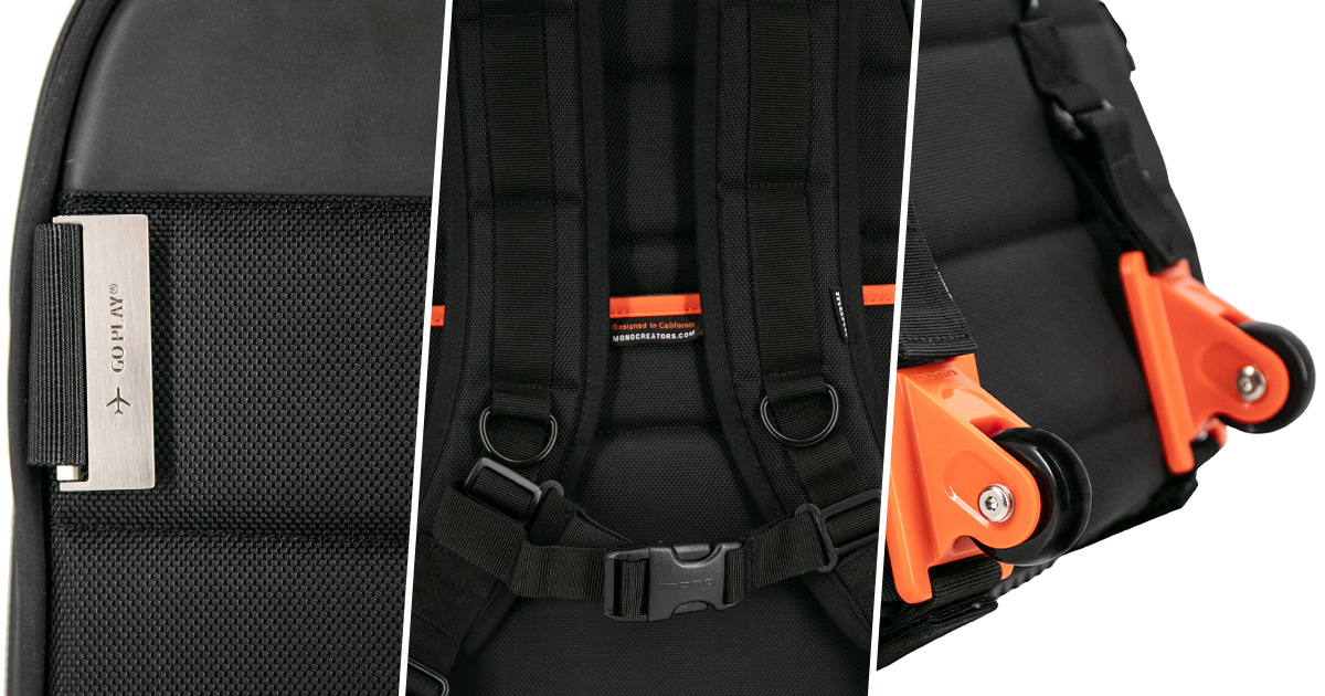 La custodia doppia per basso M80 Classic Ultra, consente di mantenere due bassi in posizione grazie al sistema Headlock e di mantenere tutta l'attrezzatura organizzata. Trasporta la pesante custodia senza sforzo grazie al sistema di ruote applicabili.