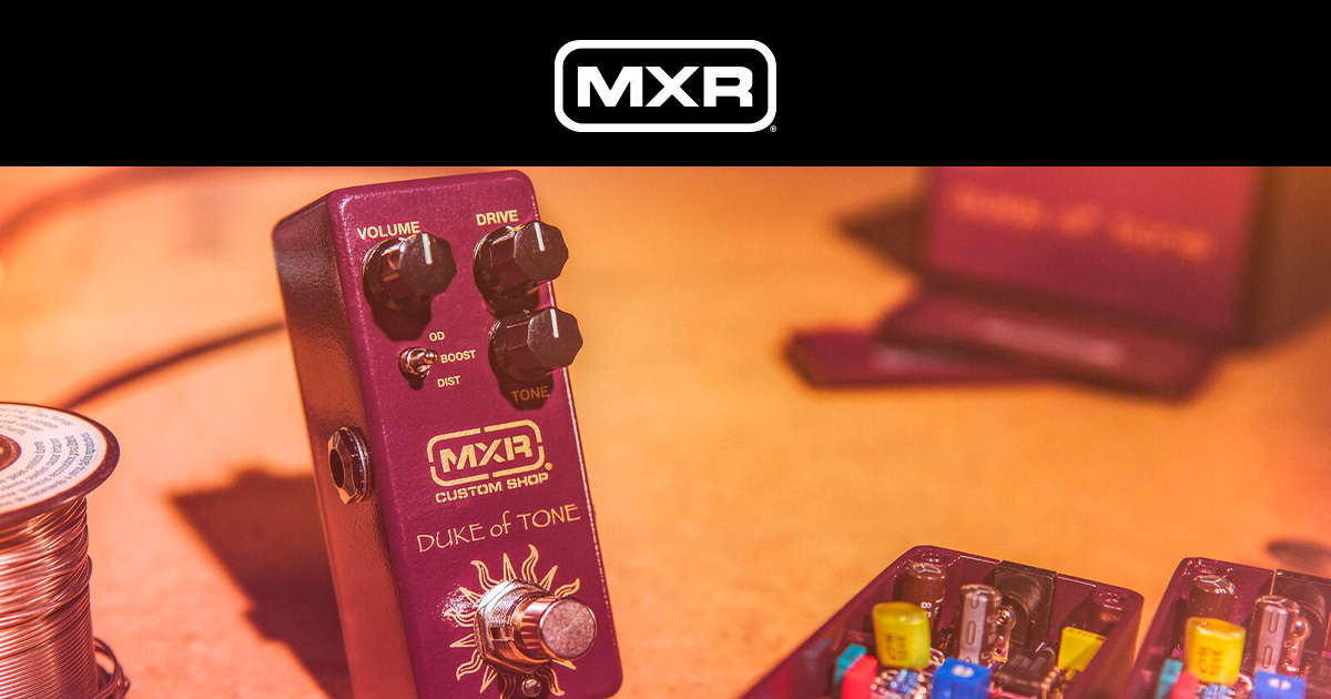 MXR è un marchio appartenente alla famiglia Dunlop che realizza pedali per chitarra e basso da 50 anni.