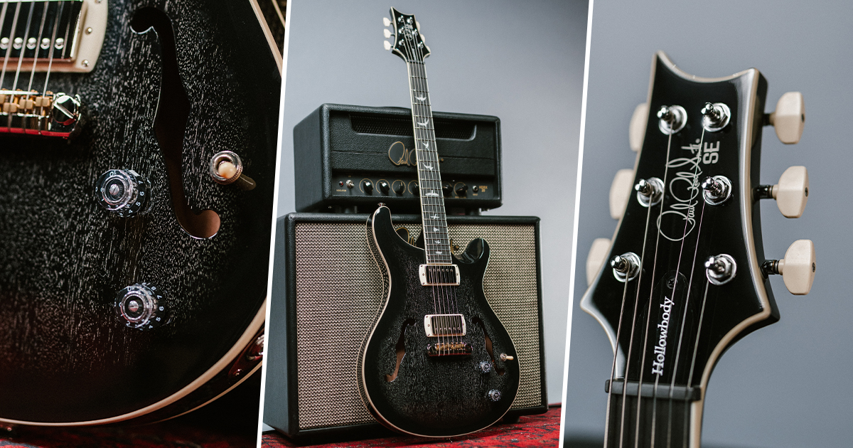 Per il 2025 la SE Hollowbody Standard si aggiorna con le chiavette Wing e nuove plastiche, caratteristiche estetiche che donano a questo strumento un aspetto ancora più simile a quello della sorella americana.