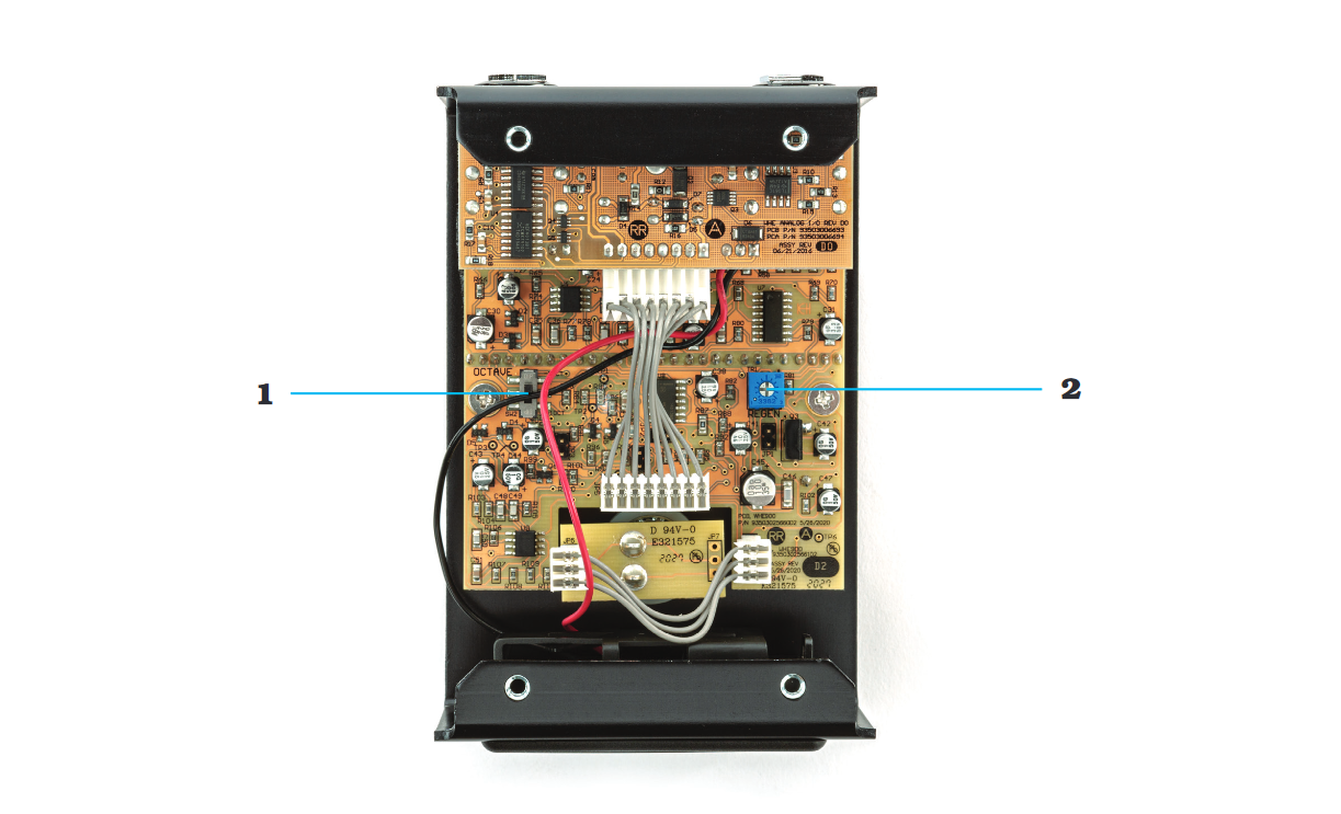 WHE900 Atreides Analog Weirding - Controlli Interni