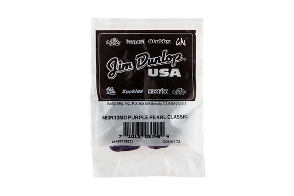 Dunlop - 483R#13 Purple Perloid - Medium
