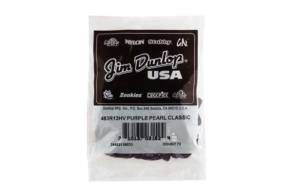 Dunlop - 483R#13 Purple Perloid - Heavy