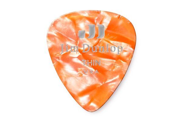 Dunlop - 483P#08 Orange Perloid - Thin