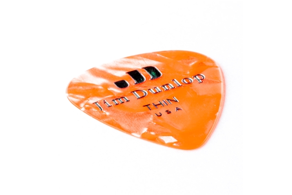 Dunlop - 483P#08 Orange Perloid - Thin