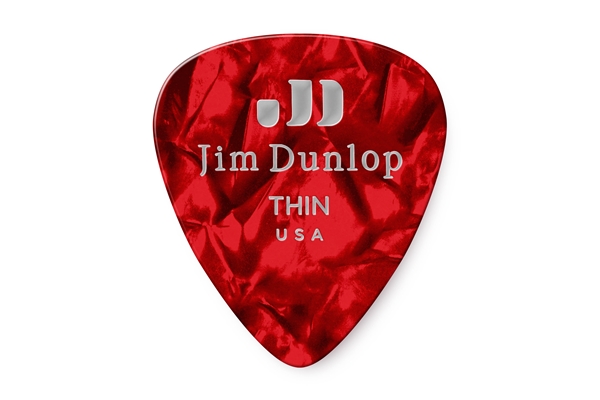 Dunlop - 483P#09 Red Perloid - Thin