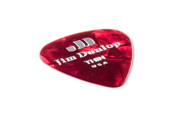 Dunlop - 483P#09 Red Perloid - Thin