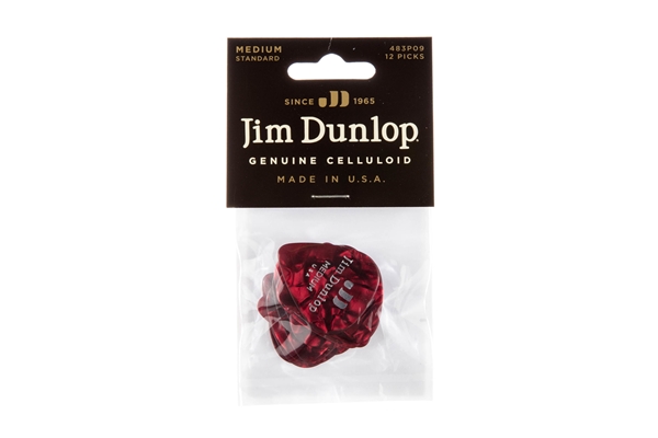Dunlop - 483P#09 Red Perloid - Medium