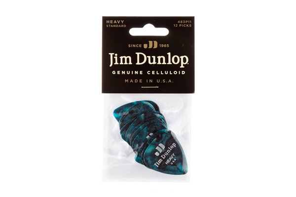 Dunlop - 483P#11 Turquoise Perloid - Heavy