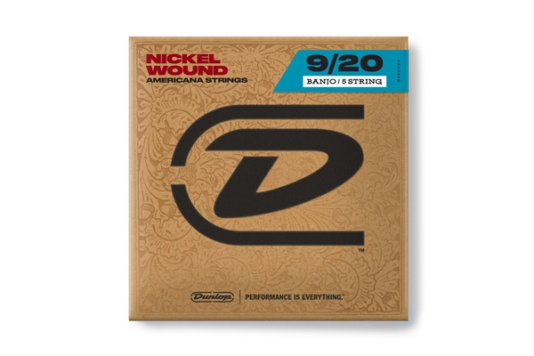 Dunlop - DJN0920 Banjo Nickel Wound, Light Set/5