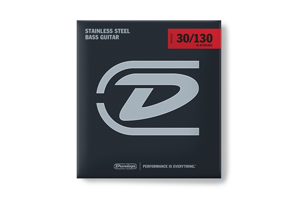 Dunlop - DBS30130 Stainless Steel, Medium Set/6