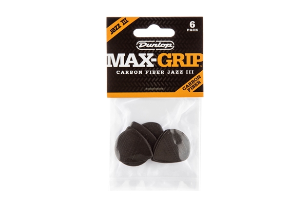 Dunlop - 471P3C Max-Grip Jazz III Carbon Fiber