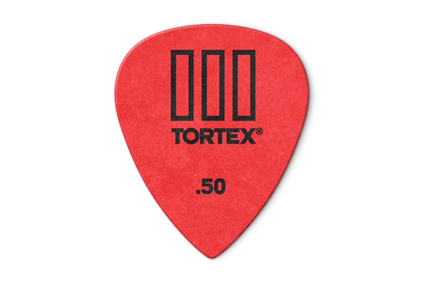 Dunlop - 462P Tortex III Red .50