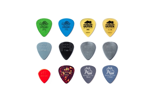 Dunlop - PVP102 MED/HEAVY Variety Pack (busta da 12 plettri)