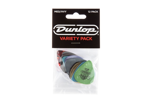 Dunlop - PVP102 MED/HEAVY Variety Pack (busta da 12 plettri)