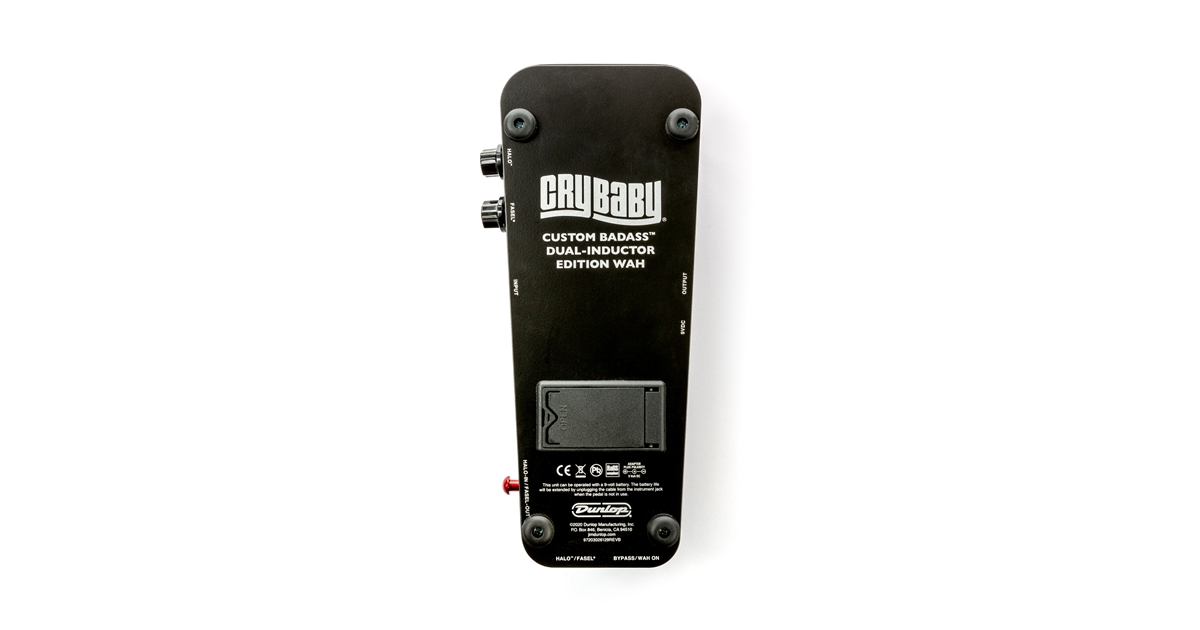 ギター Jim Dunlop GCB65 CRY BABY CUSTOM BADASS Jim Dunlop GBC65 Cry Baby Custom Badass Dual-Inductor