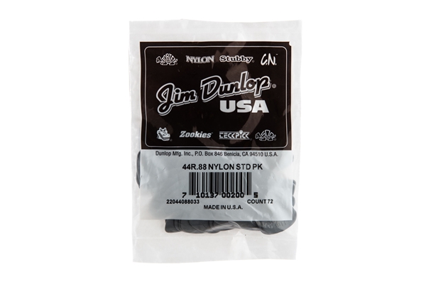 Dunlop - 44R.88 Nylon Standard DarkGrey .88mm
