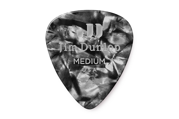 Dunlop - 483P#02 Black Perloid - Medium